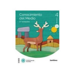 Santillana Educación, S.L. Conocimiento Del Medio Navarra Mochila Ligera 4 Primaria Construyendo Mundos