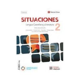 Editorial Vicens Vives Situaciones 2. Lengua Castellana Y Literatura. Libro De Consulta. Catalunya.