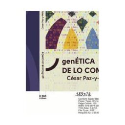 Editorial Cervantes Digital Genética De Lo Común