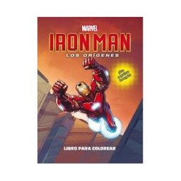 Marvel (Libros Disney) Iron Man. Los Orígenes. Libro Para Colorear