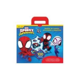 Libros Disney Spidey Y Su Superequipo. Maletín De Cuentos, Actividades Y Pegatinas