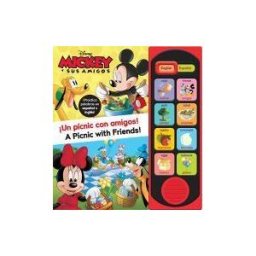 Phoenix International Publications, Incorporated Little English Spanish Sound Book Disney Mickey And Friends