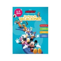 CLIPER PLUS Cuaderno De Vacaciones Mickey. 2-3 Años (aprendo Con Disney)