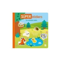 Contenido en Movimiento Super Stickers Los Animales Bebe