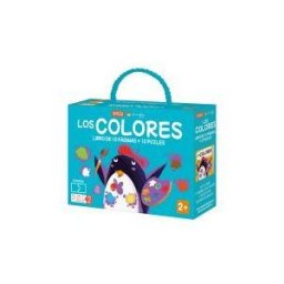 Manolito Books Los Colores. Libro De 10 Páginas + 10 Puzzles
