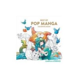 Clarkson Potter/Ten Speed Best Of Pop Manga Coloring Book