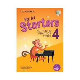 Cambridge University Press Pre A1 Starters 4. Practice Tests With Answers, Audio And Resource Bank