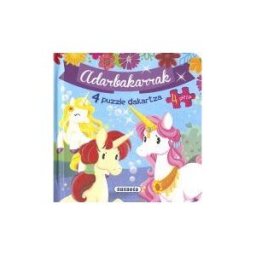 Susaeta Ediciones 4 Puzzle Dakartza 4 Pieza. Adarbakarrak