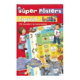 Susaeta Ediciones Super Pósters Español-inglés. Mi Mundo Y La Naturaleza