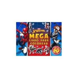 Libros Disney Spider-man. Megalibro Para Colorear 2