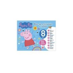 Imagiland, S.L. Bloc De Actividades Y Juegos 8 En 1 - Peppa Pig