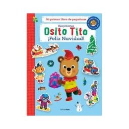 Timun Mas Infantil Osito Tito. Mi Primer Libro De Pegatinas. feliz Navidad!