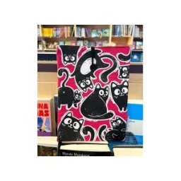Agapea Funda De Libro. Posturas Gatunas Rosa Xl