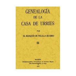 Editorial Maxtor Genealogía Casa Urríes