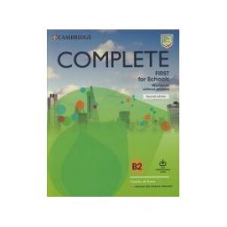 Cambridge University Press Complete First For Schools For Spanish Speakers Second Edition Workbook Without Answers With Downloadable Audio.