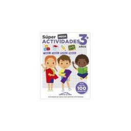 Ediciones Saldaña, S.A. Aprendo En Casa Súper Pega Actividades 3+