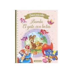 Susaeta Ediciones Clásicos Para Contar. Bambi - El Gato Con Botas
