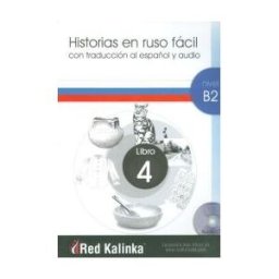 Escuela de Ruso Red Kalinka Historias En Ruso Facil B2-4 + Cd Audio