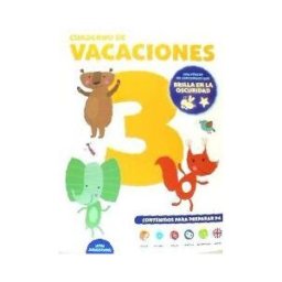 EDIBOOK Cuaderno De Vacaciones 3 Años Poster Luminiscente