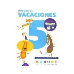 EDIBOOK Cuaderno De Vacaciones 5 Años Poster Luminiscente