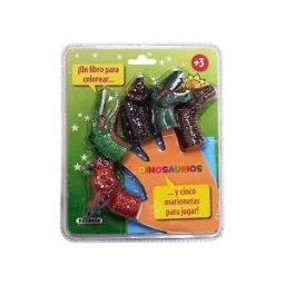 Susaeta Ediciones Colorea Y Juega Con Marionetas. Dinosaurios