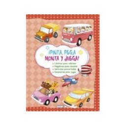 Todolibro Ediciones Vehículos. Pinta, Pega, Monta Y Juega (naranja