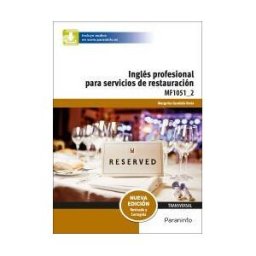 Ediciones Paraninfo, S.A Inglés Para Servicios De Restauración. Certificados De Profesionalidad. Servicios De Restaurante