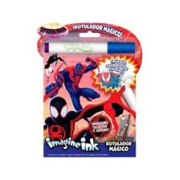 Libros Disney Spider-man: Cruzando El Multiverso. Rotulador Mágico