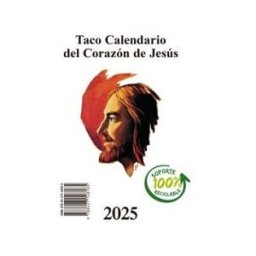 Mensajero, S.A. Taco Calendario Sagrado Corazón 2025 Pared