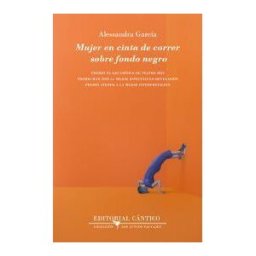 Almuzara Mujer En Cinta De Correr Sobre Fondo Negro