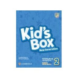 Cambridge University Press Kid's Box New Generation English For Spanish Speakers Level 2 Activity Book With Home Booklet And Digital Pack