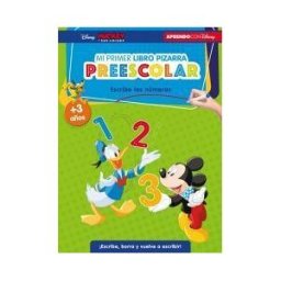 CLIPER PLUS Aprende Con Disney. Primeros Números (libro-pizarra)
