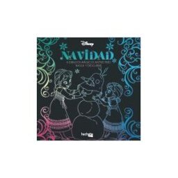 Hachette Arteterapia. Navidad Disney. 6 Dibujos Mágicos Antiestrés. Rasca Y Descubre