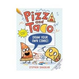 Random House Pizza And Taco: Draw Your Own Comic!: Stickers Inside! [an Activity Book]