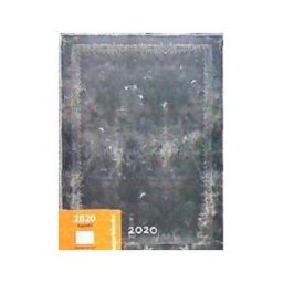 Paperblanks Agenfda 2020 Acero Medianoche. Ultra, Vertical 12 Meses