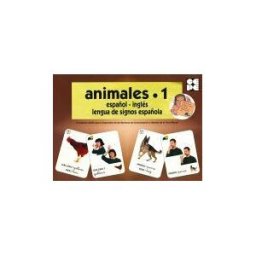 Ciencias de la Educación Preescolar y Especial Animales 1, Español - Inglés. Lengua De Signo Española