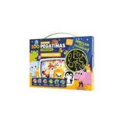 Imagiland, S.L. Maletin 100 Pegatinas Luminescentes - Animales Baby