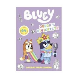 BEASCOA Bluey - Juega Y Diviértete. Un Libro Para Colorear (edición En Español)