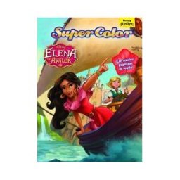 Libros Disney Elena De ávalor. Supercolor