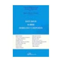 Editorial Dykinson, S.L. Estudios Sobre Derecho Y Deporte