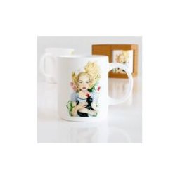 21.00 Taza Alicia A Traves Del Espejo 2