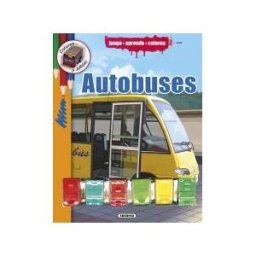 Susaeta Ediciones Colorea Y Juega. Autobuses