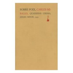 Quaderns Crema Sobre Foix