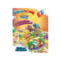 Ediba Europa Eon, S.L. Libro De Stickers Superthings Guardians Of Kazoom - España - Parque De Destrucciones