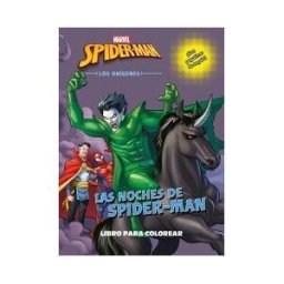 Marvel (Libros Disney) Spider-man. Los Orígenes. Las Noches De Spider-man. Libro Para Colorear
