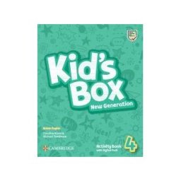 Cambridge University Press Kid's Box New Generation Level 4 Activity Book With Digital Pack British English
