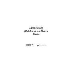 Ediciones de la Universidad de Castilla-La Mancha qué Saldrá? qué Llueva, Que Llueva! Cu - Cu