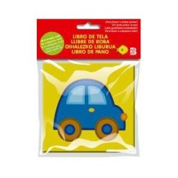 BALLON Coche Libro De Tela