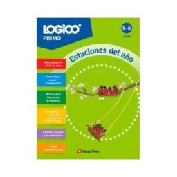 Editorial Vicens Vives Logico Primo. Estaciones Del Año (5-6 Años) 16 Fichas