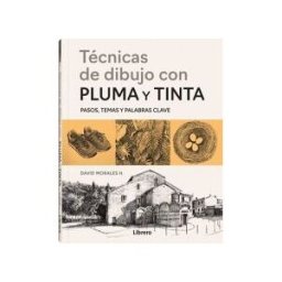 Librero. Técnicas De Dibujo Con Pluma Y Tinta